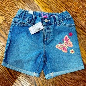 Toddler Girls 3T Midi Jean Shorts